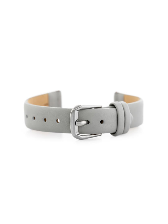 Pacific Leather Strap Gray 16mm