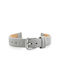 Pacific Leather Strap Gray 16mm