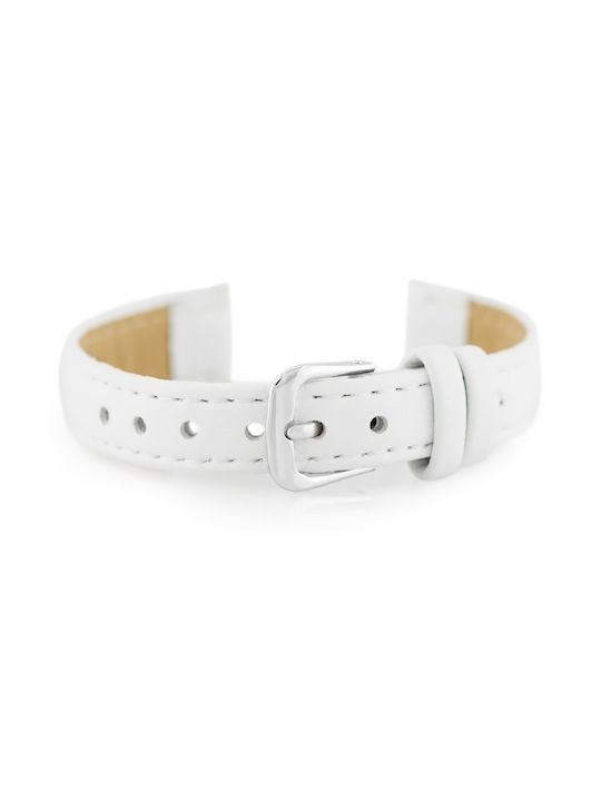 Inny Leather Strap White 12mm