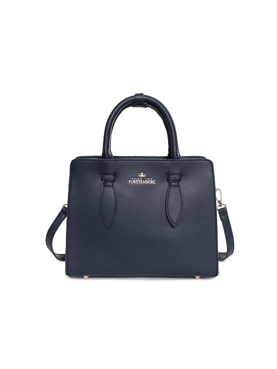 Egon Von Furstenberg Damen Tasche Hand Marineblau