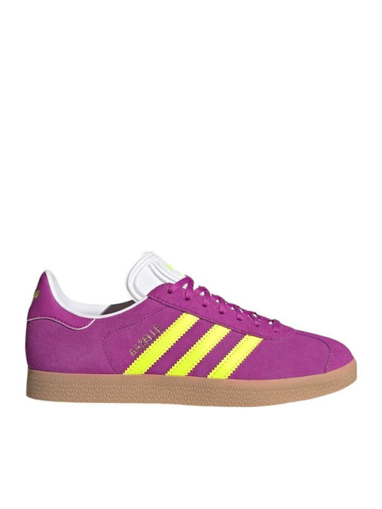 adidas Gazelle  Sneakers Purbur / Solar Yellow / Off White JI1373  | Skroutz.gr