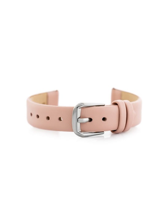 Pacific Leather Strap Pink 12mm