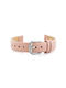 Pacific Leather Strap Pink 12mm