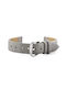 Pacific Leather Strap Gray 16mm