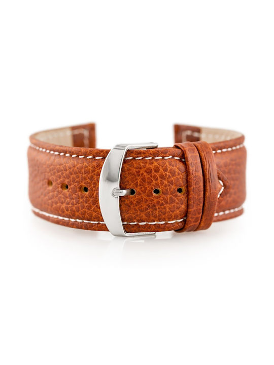 Pacific Leather Strap Brown 26mm