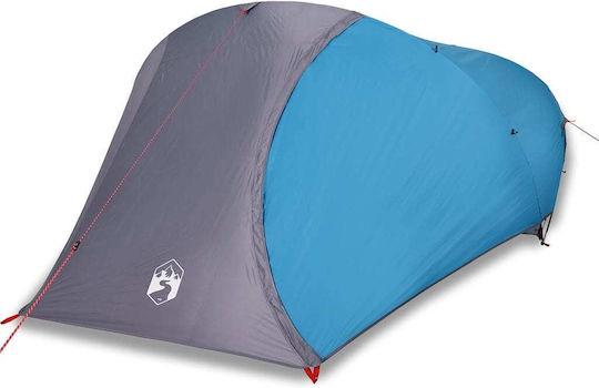 vidaXL Campingzelt Blau für 4 Personen 278x215x126cm