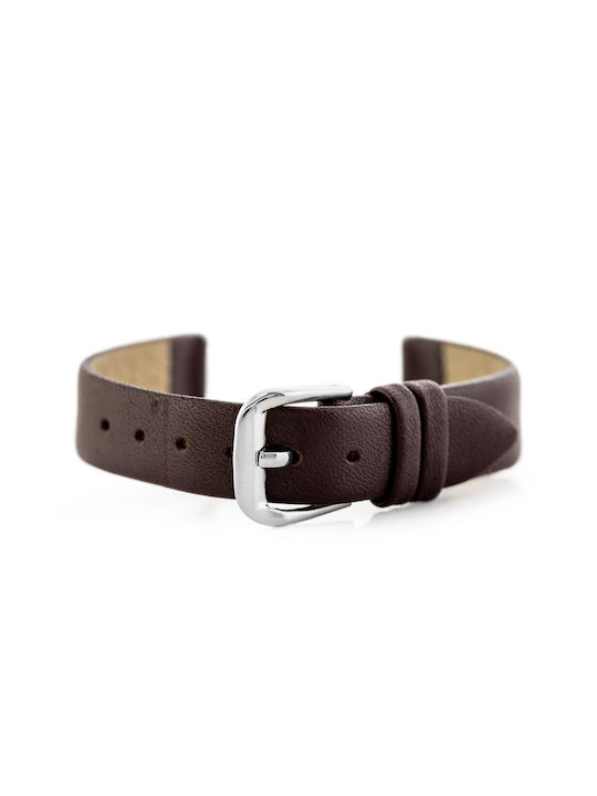 Pacific Leather Strap Brown 16mm