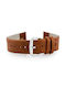 Pacific Leather Strap Brown 22mm