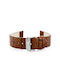 Pacific Leather Strap Brown 18mm