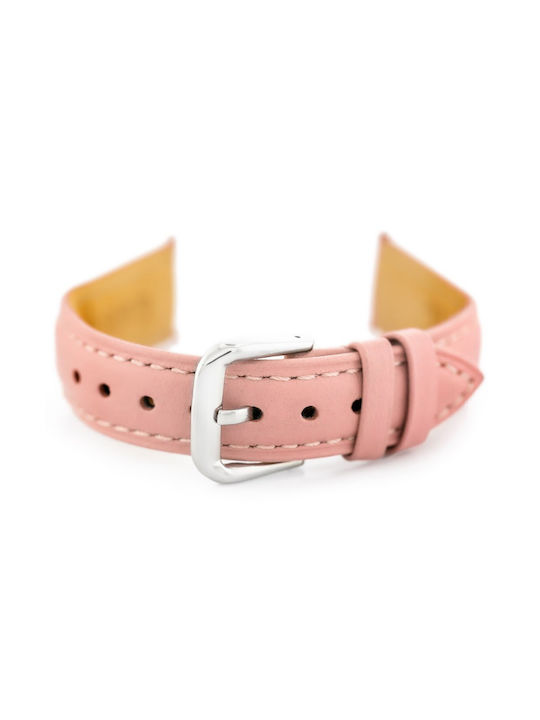 Pacific Leather Strap Pink 14mm