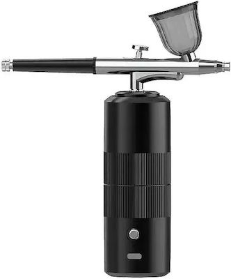 Aerograf Airbrush System cu recipient 40ml și compresor Presiune 1.9bar Baterie