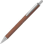 Wooden Brown Pen Η14.8xø1cm