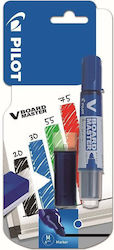 Pilot V-board Master On White Board Blue + Blue Refill