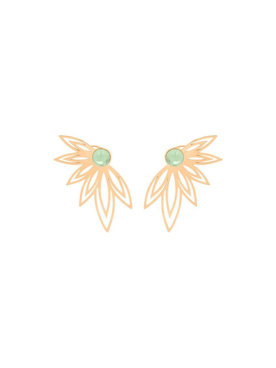 Lilou Earrings made of Steel Gold Plated