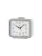 Seiko Qhk061n Tabletop Clock with Alarm Gray QHK061N