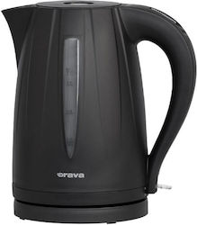 Orava VK-3727 1.7lt με Ισχύ 2200W Μαύρος