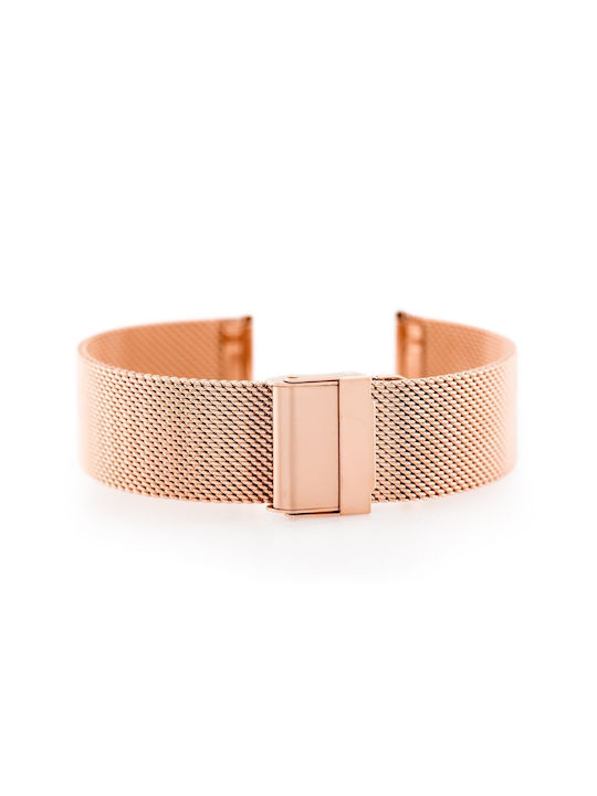 Pacific Metallic Bracelet Pink Gold 20mm