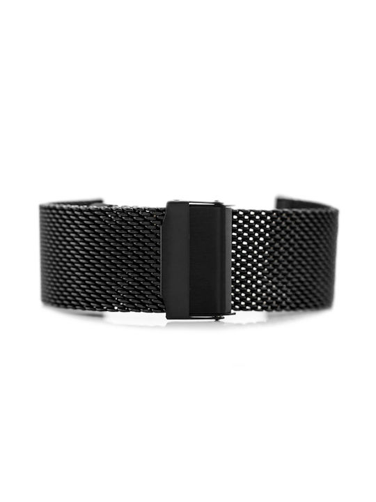 Pacific Metallic Bracelet Black 22mm