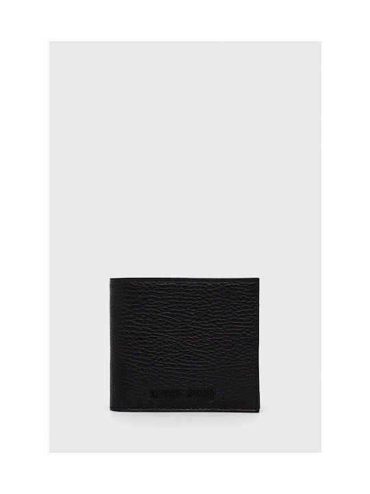 Emporio Armani Men's Leather Wallet Black