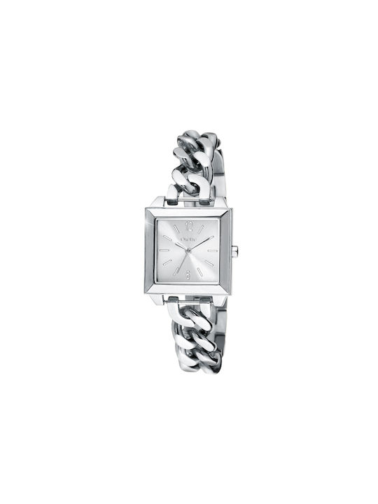 Oxette Watch with Silver Metal Bracelet