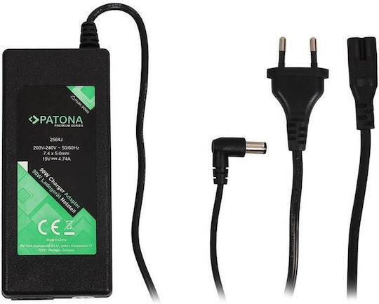 Patona Laptop Charger 90W 19V 4.74A for HP / Compaq