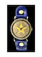 Inny Watch with Blue Leather Strap