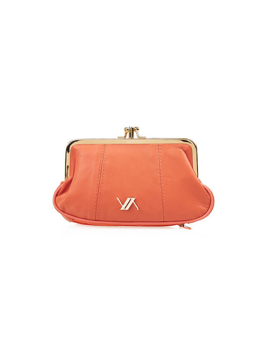 Verde Leather Women's Wallet Orange