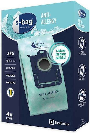 Electrolux S-bag Sac Aspirator 4buc Compatibil cu Aspirator Human