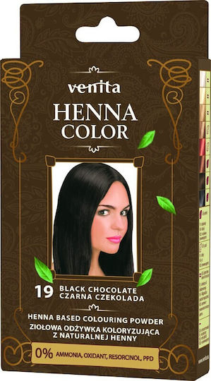 Venita Henna Χωρίς Αμμωνία 19 Black Chocolate 30gr