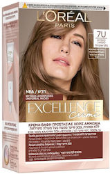 L'Oreal Paris Excellence Creme Βαφή Μαλλιών Χωρίς Αμμωνία 8ur Φυσικό Χάλκινο Ανοιχτό 48ml