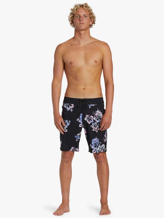 Billabong Sundays Pro Herren Badebekleidung Bermuda Gray Blumen