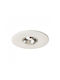 DIL Round Recessed Spot with Socket E27 Gold 10.5x10.5cm. 1pcs