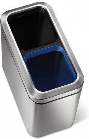 Simplehuman Inox Γκρι 20lt