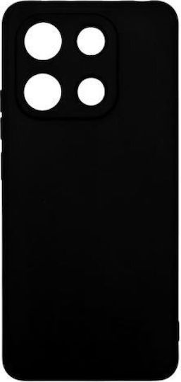 iNOS Back Cover Silicone Black (Redmi Note 13 4GHonor X6)