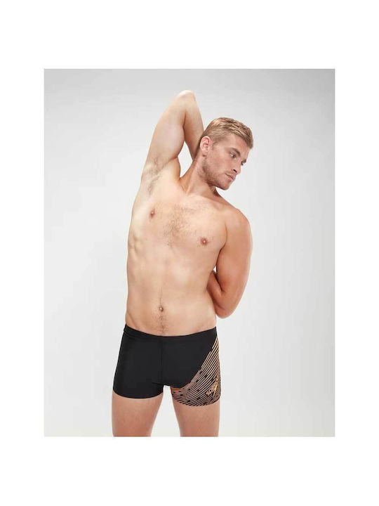 Speedo Medley Logo Aquashort Men's Swimwear Shorts Black