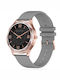 Pacific 27-1 50mm Smartwatch με Παλμογράφο (Ασημί)
