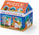 Kids Puzzle Bunny House 50pcs Crocodile Creek