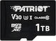 Patriot Vx Serie SDXC 1TB U3 V30 UHS-I Speicherkarte