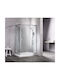 Tema Cabin for Shower with Sliding Door 80x120cm Clear Glass