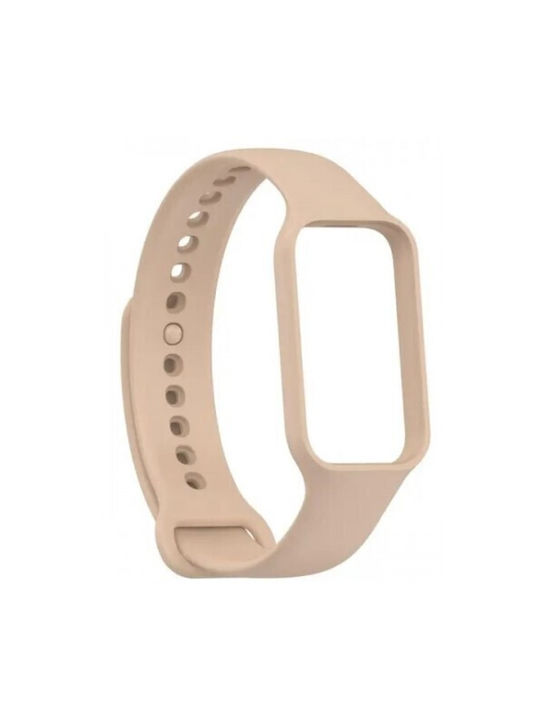 Ersatz Armband Silikon Rosa (Redmi Smart Band 2Huawei Band 8)