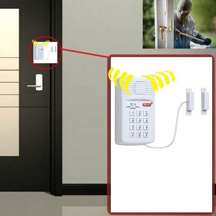 Door Window Wireless Alarm System with Keyboard