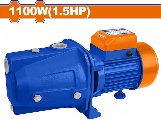 Wadfow Electric Surface Water Pump with Automatic Suction 1.5hp