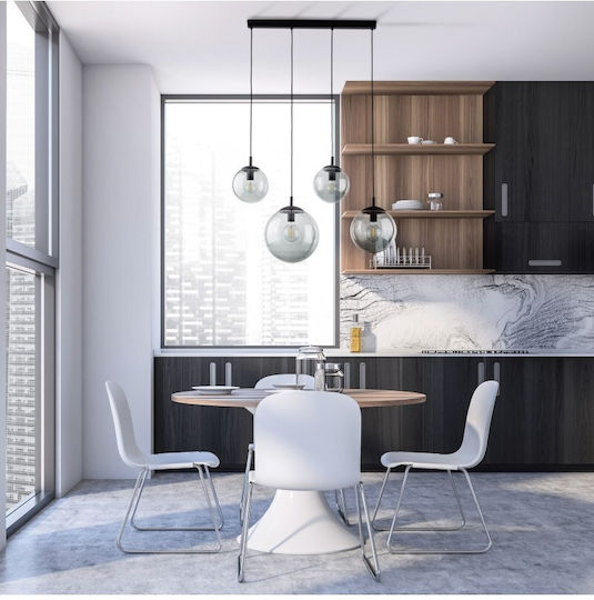 TK Lighting Lustră Multicolor Calea ferată 87cm.