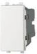 Lineme Χωνευτός Διακόπτης Τοίχου Μονός Λευκός