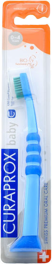 Curaprox 4260 Бебешка Четка за Зъби за 0м+ Синьо/Светлосиньо