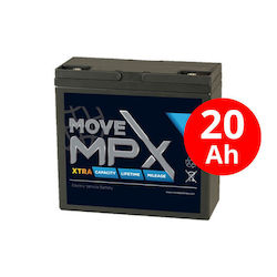 MVS In Motion Μπαταρία 12V 26Ah AGM-MPX20-12 MVS In Motion Μπαταρία 12V 26Ah AGM-MPX20-12