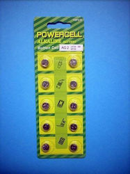 Alkaline Watch Batteries LR59 SR59 Pack of 10