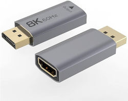 PremiumCord 4K/144Hz DisplayPort Мъжки към HDMI Женски PremiumCord 4K/144Hz DisplayPort Мъжки към HDMI Женски
