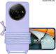 Sonique Back Cover Silicon 0.5mm cu Curea Lila ...