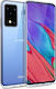 Back Cover Σιλικόνης / Tempered Glass Διάφανο (Galaxy S20+)
